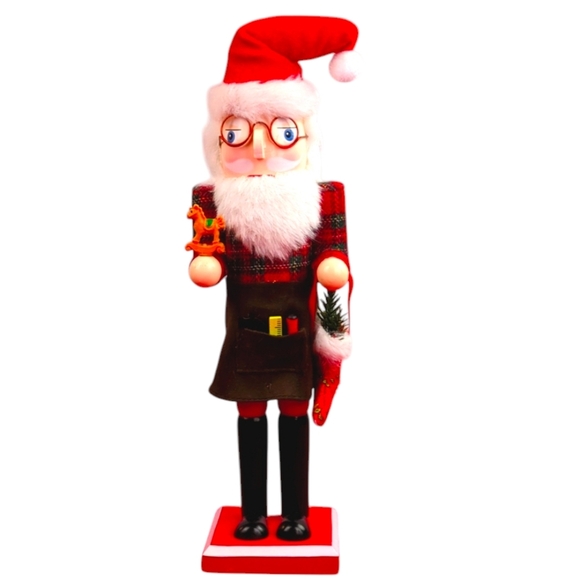 Santa Nutcracker Busy In His Workshop - Picture 1 of 12